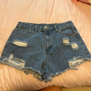 jean shorts